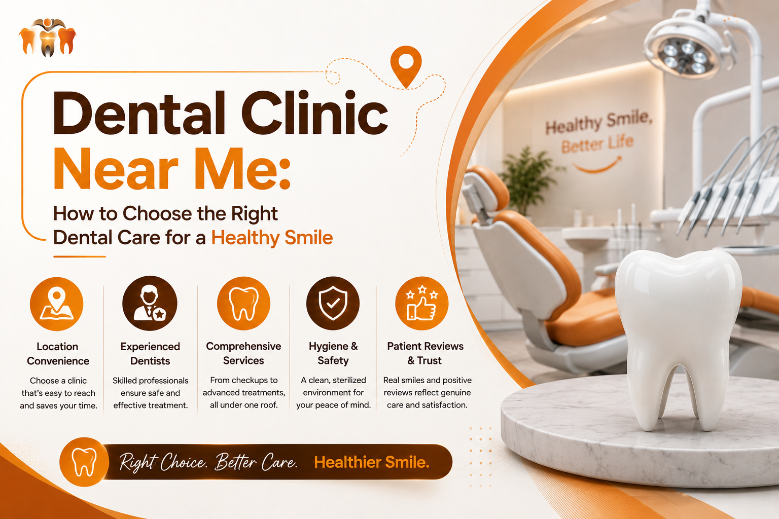 Dental Clinic Near Me: How to Choose the Right Dental Care for a Healthy Smile
